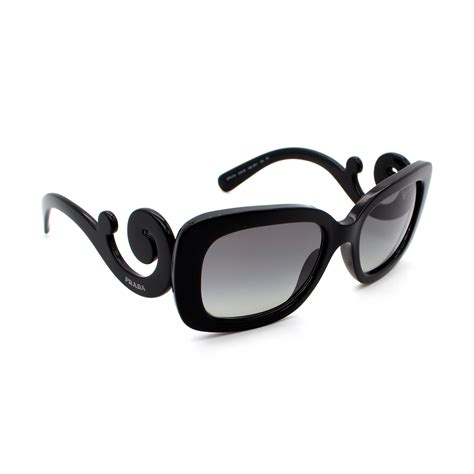 black prada sunglasses swirl